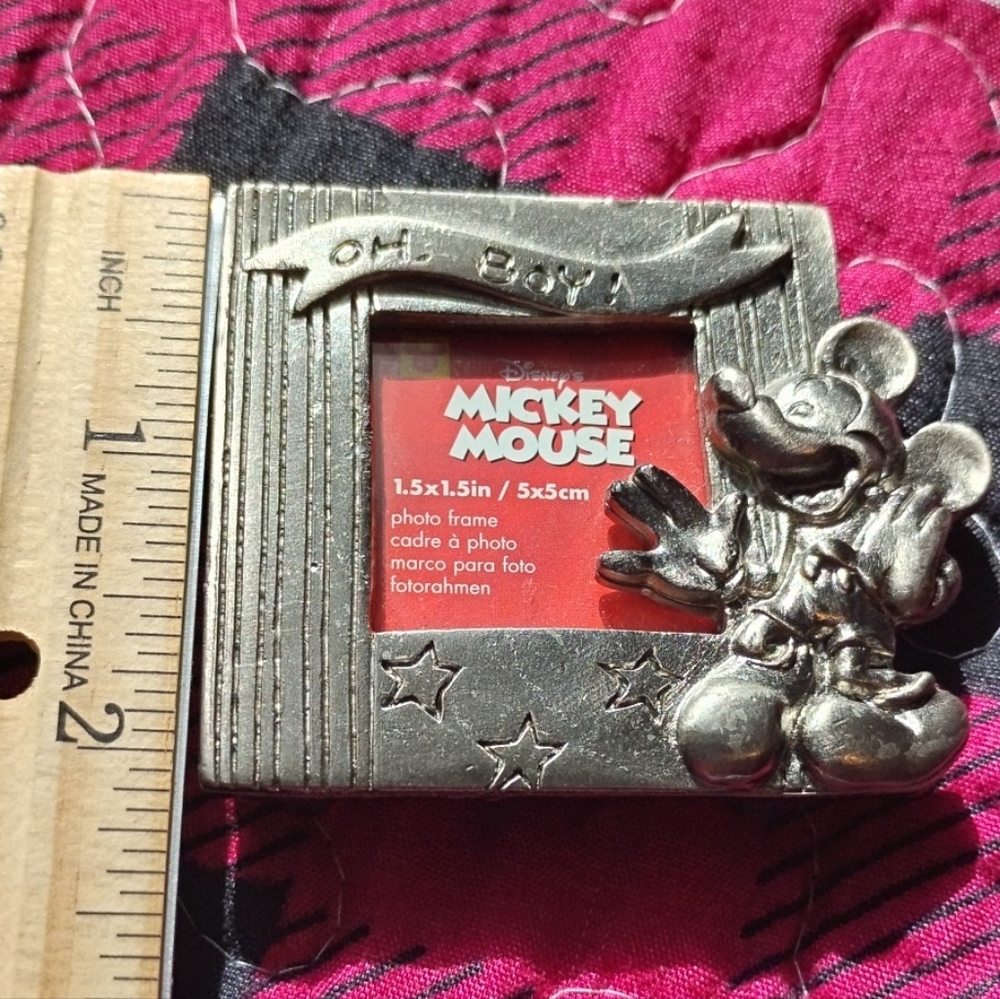Disney Mickey Mouse Silver Photo Frame - Picture 8 of 12